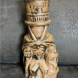 Disneyland Haunted Mansion Hatbox Ghost Trader Sams Tiki Mug 2nd Edition